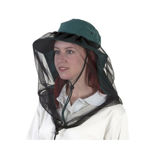 Uveto® Easy View Fly / Insect Protection Net - Fits over Hard Hat, Peaked Caps or Broad Brim Hats