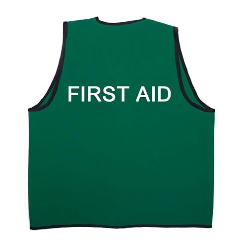 Green First Aid Vest
