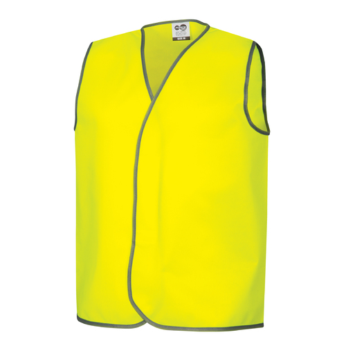 Fluoro Yellow Safety Day Vests