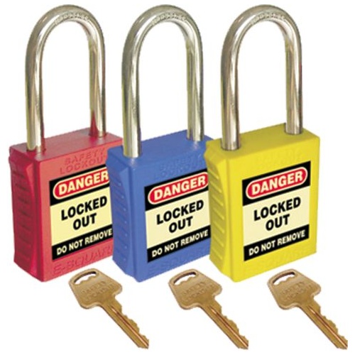 Bastion™  Lockout Isolation Safety Padlock