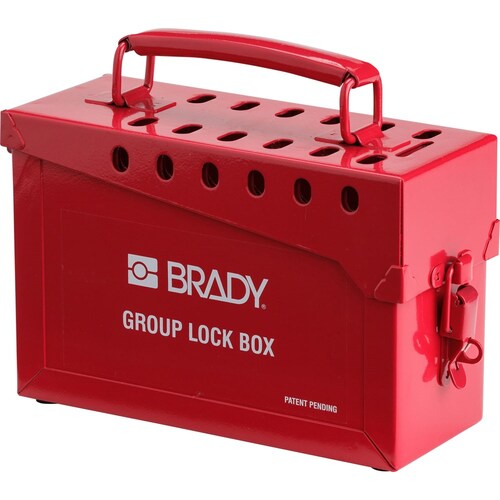 Portable Metal Group Lock Box - Small