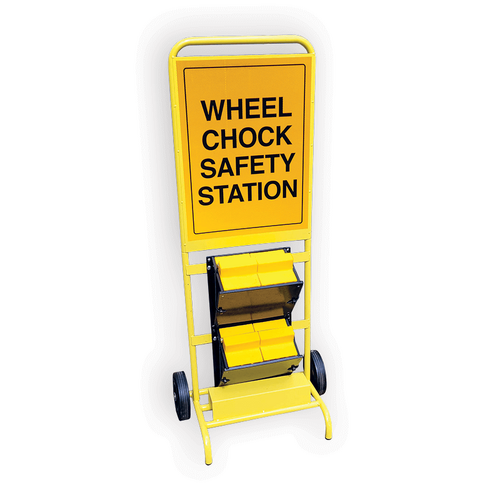 Wheel Chock Safety Station Trolley