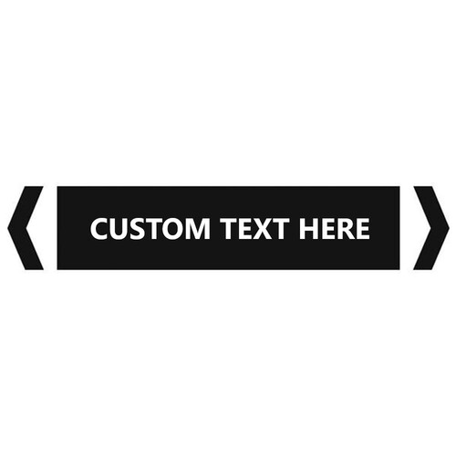 Custom Pipemarker 380 x 30mm - Pack of 10