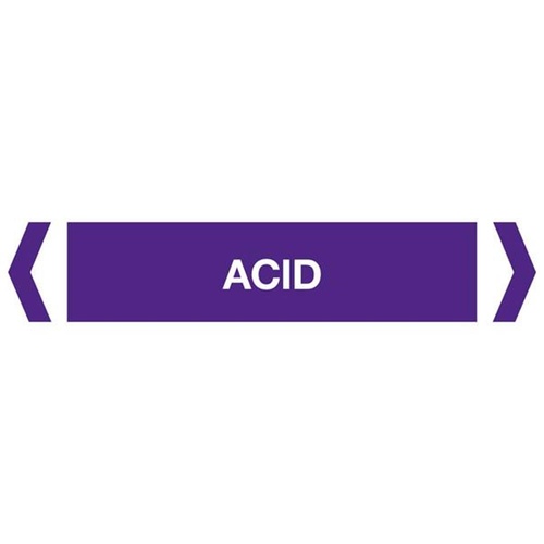 Acid Pipe Marker (Pack of 10)