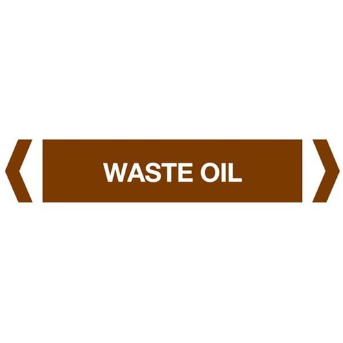 Waste Oil Pipe Marker (Pack of 10)