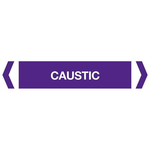 Caustic Pipe Markers (Pack of 10)