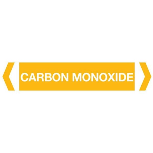 Carbon Monoxide Pipe Marker (Pack of 10)