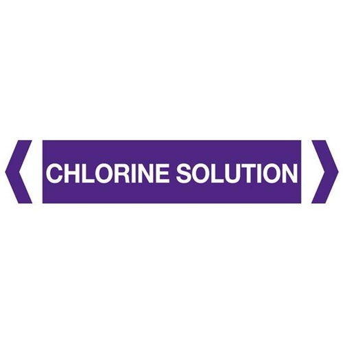 Chlorine Solution Pipe Marker (Pack of 10)