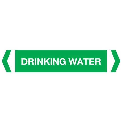 Drinking Water Pipe Marker (Pack Of 10)