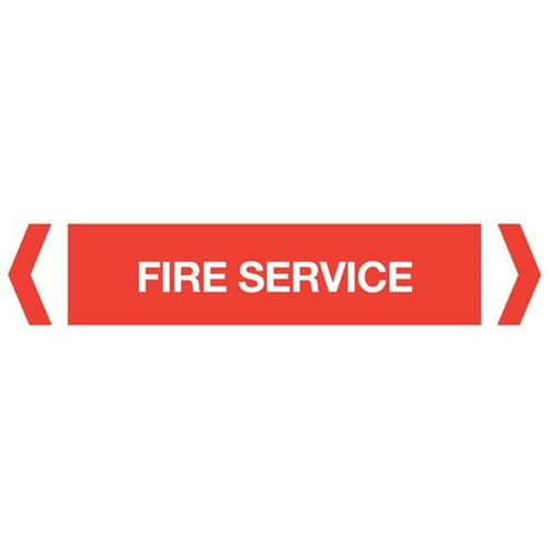 Fire Service Pipe Marker (Pack Of 10)