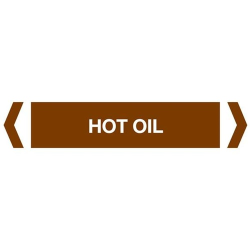 Hot Oil Pipe Marker (Pack Of 10)