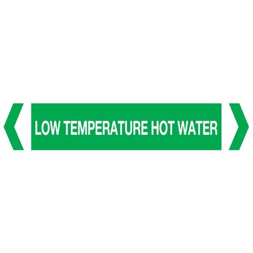 Low Temp Hot Water Pipe Marker (Pack Of 10)