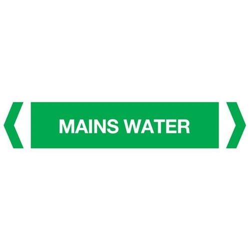 Mains Water Pipe Marker (Pack Of 10)