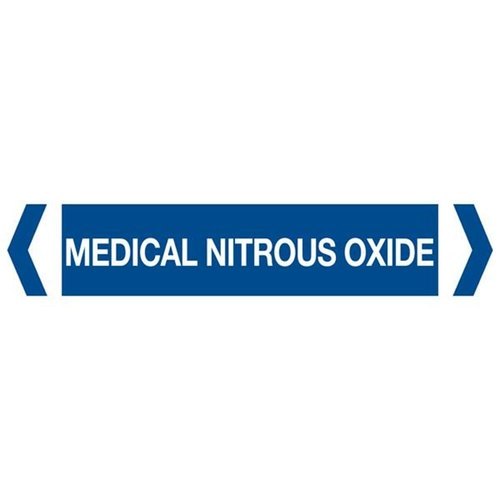Medical Nitrous Oxide Pipe Marker (Pack Of 10)
