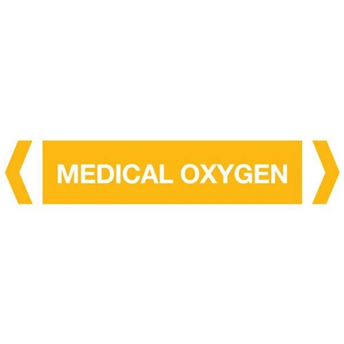 Medical Oxygen Pipe marker (Pack Of 10)