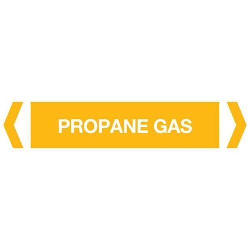 Propane Gas Pipe Marker (Pack of 10)