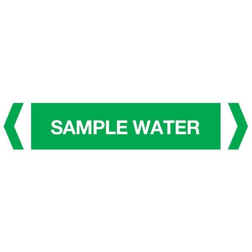 Sample Water Pipe Marker (Pack Of 10)