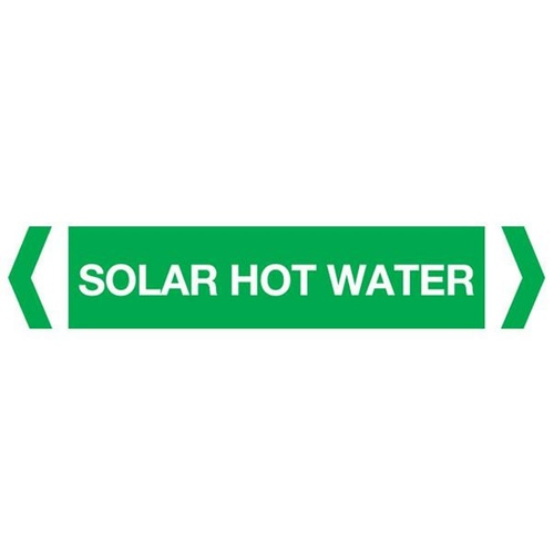 Solar Hot Water Pipe Marker (Pack Of 10)