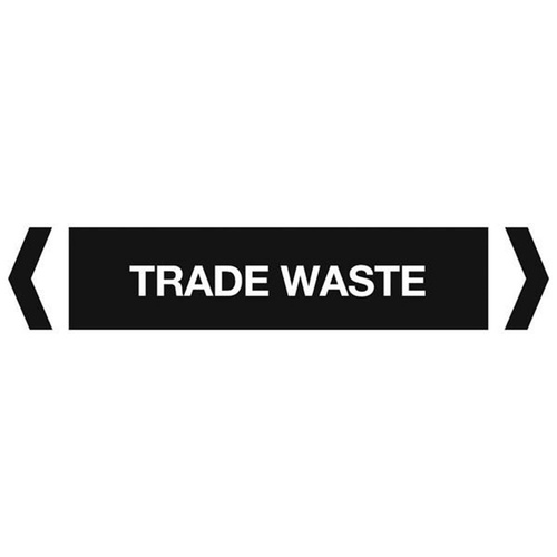 Trade Waste Pipe Marker (Pack Of 10)