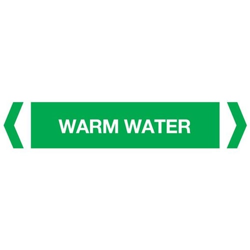 Warm water Pipe Marker (Pack Of 10)