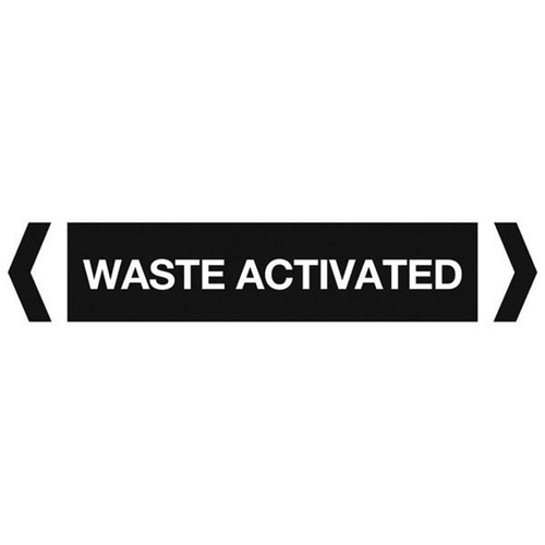 Waste Activated Pipe Marker (Pack Of 10)