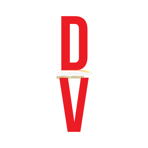 DV Vertical Marker Sticker (Pack of 10)