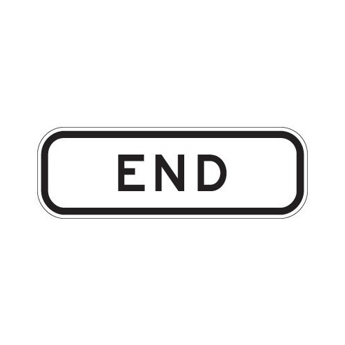 R7-4A End Sign