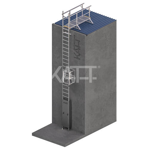 Vertical Line Ladder with 2.4m Adjustable Access