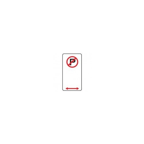 Parking Sign - No Parking  - Left / Right