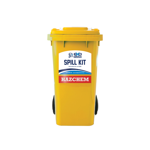 Hazchem 120 Litre Wheelie Bin Spill Kit - Chemical