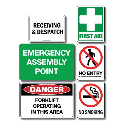 Warehouse Safety Sign Pack