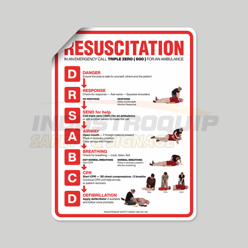 Resuscitation Sticker
