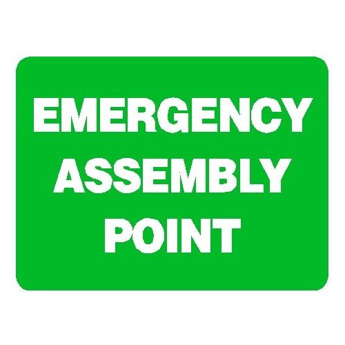 Emergency Sign - Emergency Assembly Point