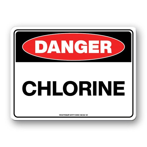Danger Sign - Chlorine