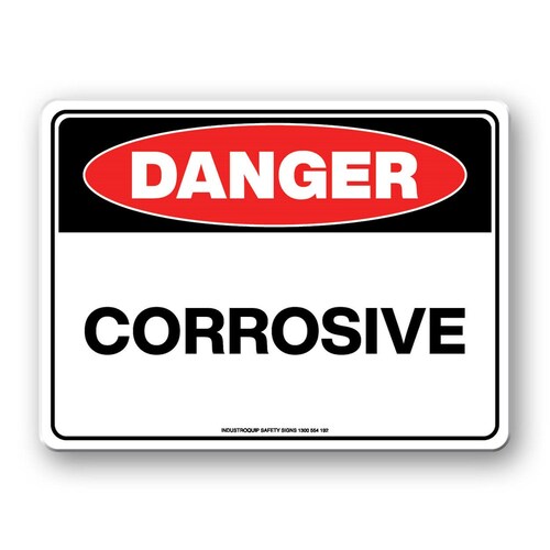 Danger Sign - Corrosive