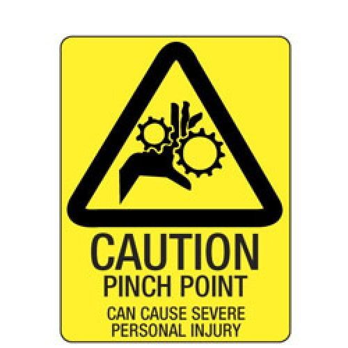 Hazard Sign - Pinch Point