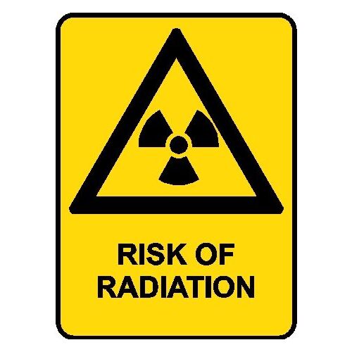 Hazard Sign - Risk of Radiation