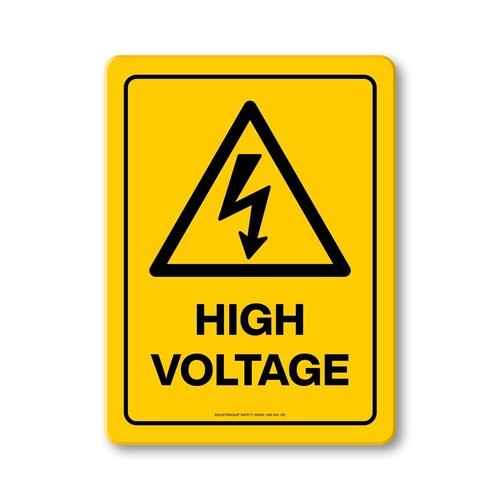Hazard Sign - High Voltage