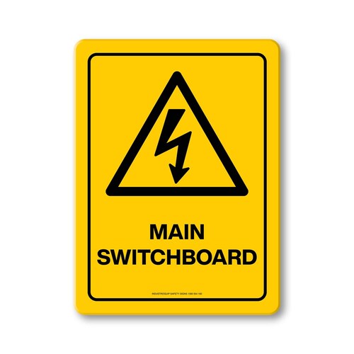 Hazard Sign - Main Switchboard