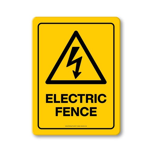 Hazard Sign - Electric Fence
