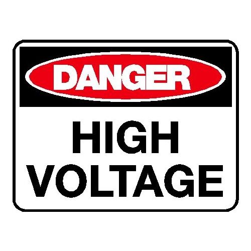 Danger Sign - High Voltage