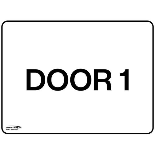 Notice Sign - Door 1