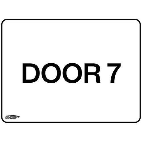 Notice Sign - Door 7
