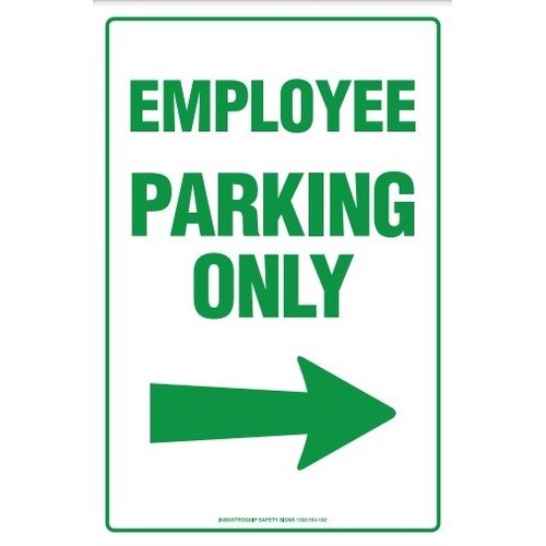 Parking Sign - Employee Parking Only