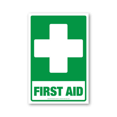 First Aid Stickers - Pack of 10