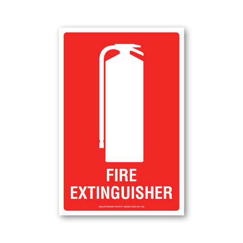 Fire Extinguisher Stickers - Pack of 10