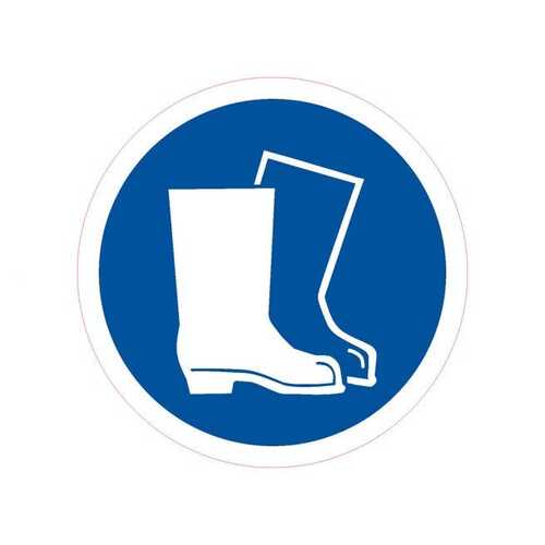 Foot Protection Stickers - Pack of 10