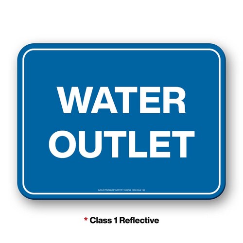 Mining Sign - Water Outlet