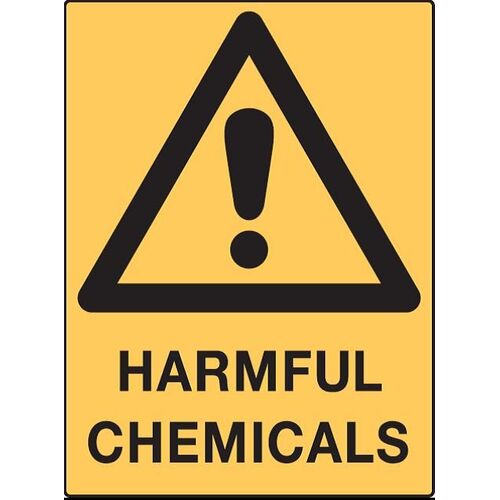 Hazard Sign - Harmful Chemicals