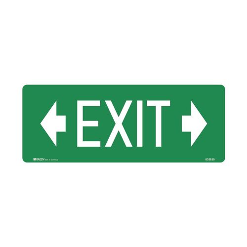 Luminous Exit Sign Arrow Left & Right
